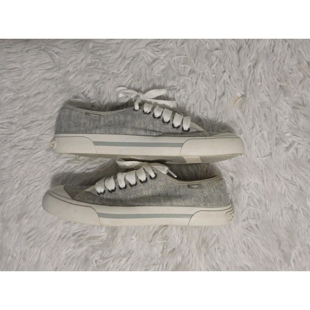 Rocket Dog Women's Gray Canvas Casual Workwear Lace Up Sneakers‎ Size 7.5 - Picture 4 of 8